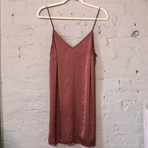 Aritzia Wilfred Free silk dress/slip